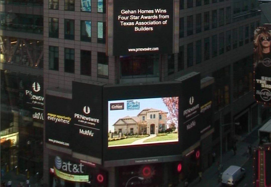 Times Square Gehan Homes