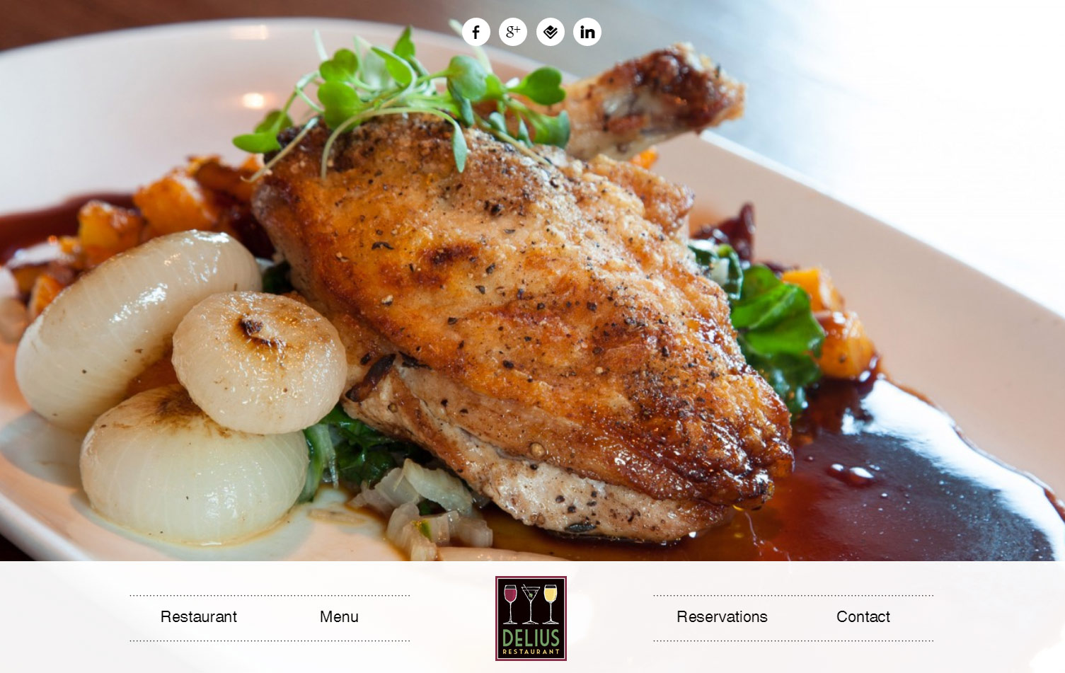 Delius Restaurant Unveils ‘Destination Delius’ Website