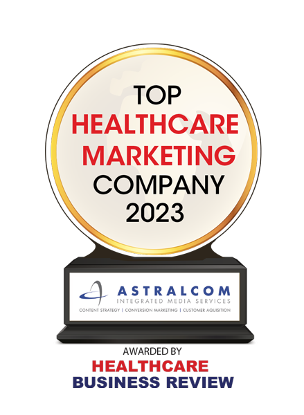 ASTRALCOM Healthcare Marketing Award Logo
